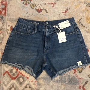 A.N.A. High rise denim boyfriend shorts